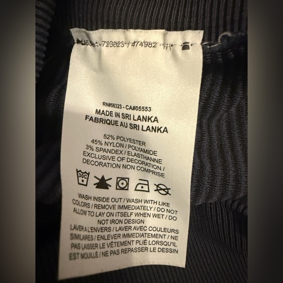 NIKE black ribbed skirt SIZE: XS - Picture 9 of 10